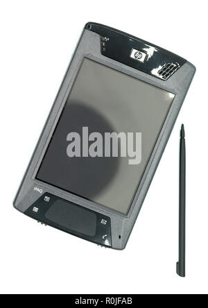 PDA HP iPaq hx4700 avec stylet Banque D'Images