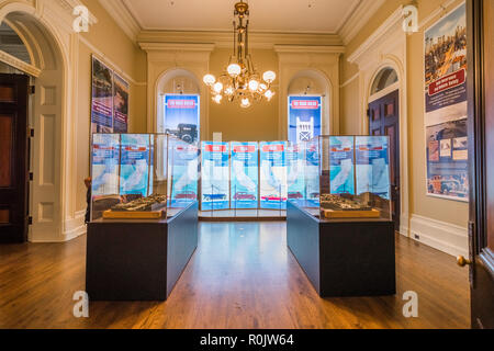 Septembre 22, 2018 Los Angeles / CA / USA - La voie à suivre à l'intérieur de l'exposition de l'État Californie Capitol Building Banque D'Images