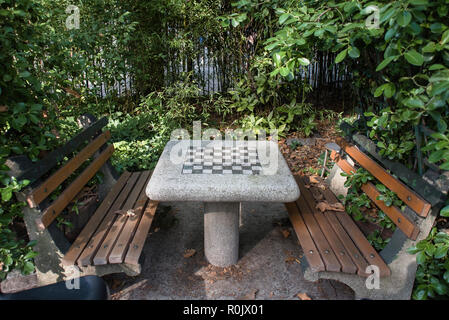 Des scènes du M'Répertoire communauté kalunga sur le jardin du Lower East Side de Manhattan. Banque D'Images