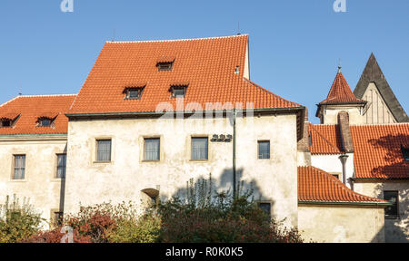 Prague St Agnes couvent Anezsky Klaster bâtiment République tchèque Banque D'Images