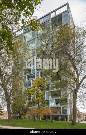 Solstice du parc dans Hyde Park conçu par Studio Gang. Banque D'Images