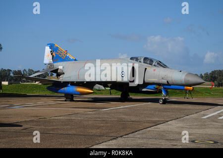 La Force aérienne grecque F-4E couleur spéciale de 339 e Escadron. Banque D'Images