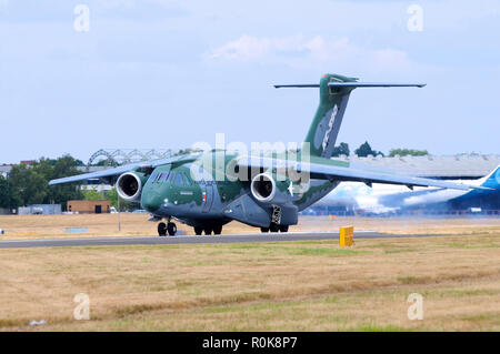 Embraer KC-390 tanker transport aircraft. Banque D'Images