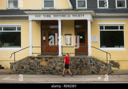 Old York Historical Society Maine Banque D'Images