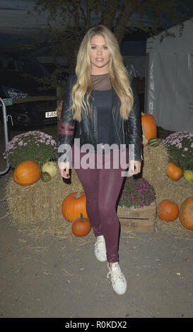 Célébrités divers assister à Shocktober Tulleys Farm Fest comprend : Bianca Gascoigne Où : London, Royaume-Uni Quand : 05 Oct 2018 Source : WENN.com Banque D'Images