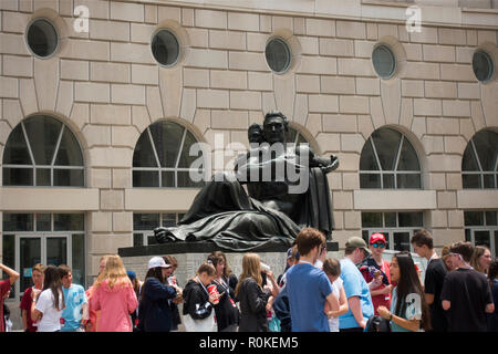 Bâtiment Ronald Reagan et centre du commerce international de Washington DC Banque D'Images