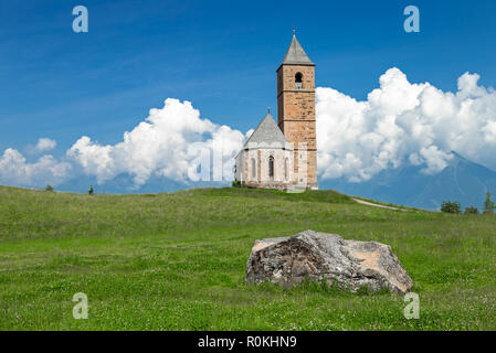 L'église St Kathrein, Hafling près de Merano, le Tyrol du Sud Banque D'Images