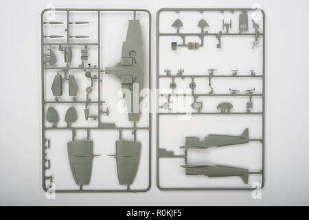 1/72 Italeri Spitfire modèle Banque D'Images