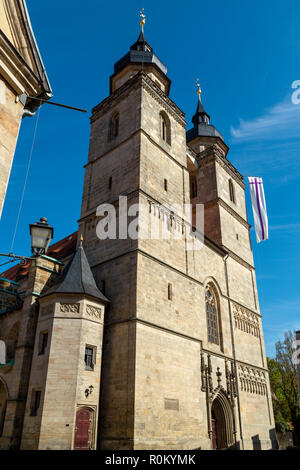 Église de la Sainte Trinité.L'église actuelle a été construite en 1437-1495 en style gothique tardif. Banque D'Images