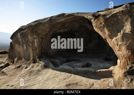 Uplistsikhe cave complexe (forteresse du Seigneur) près de Gori. La région de Shida Kartli. La Géorgie Banque D'Images