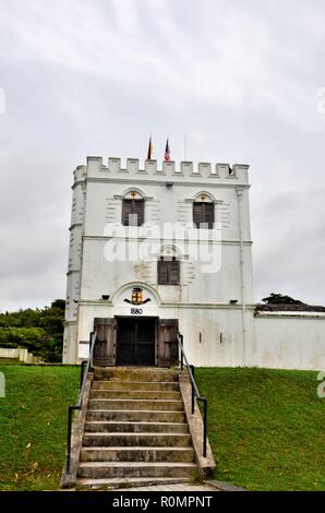 Fort Margherita Brooke Gallery musée bâtiment du patrimoine Kuching Sarawak Malaisie Banque D'Images