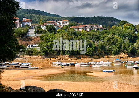 Sukarrieta, réserve de la biosphère d'Urdaibai, Gascogne, Pays basque, Euskadi, Euskal Herria, Espagne, Europe Banque D'Images