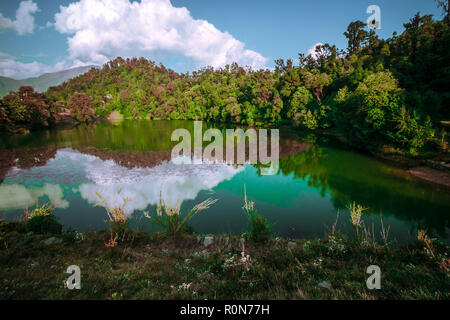 Tal Devaria Meadow - Uttrakhand Banque D'Images