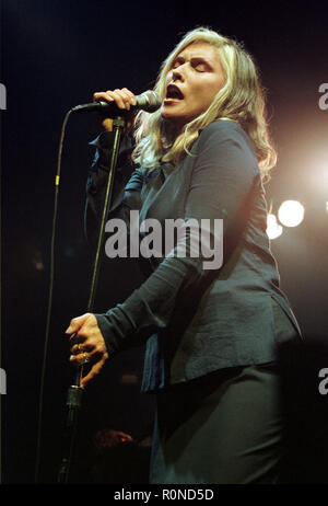 BLONDIE, GLASGOW BARROWLANDS, 19.11.98. Banque D'Images