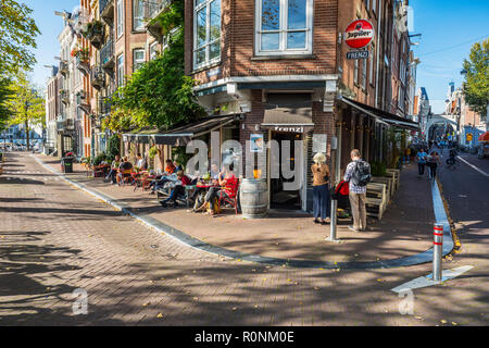 Amstyerdam bar Café Banque D'Images