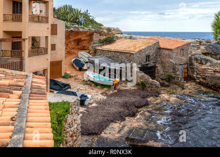 Calo des Moro, Majorque, Iles Baléares, Espagne, Europe Banque D'Images