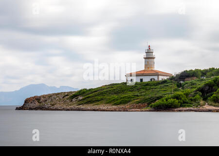 Loin d'Alcanada, Majorque, Iles Baléares, Espagne, Europe Banque D'Images