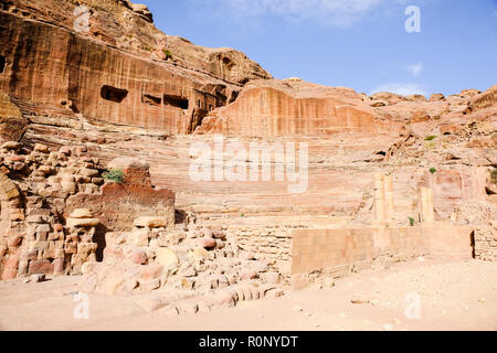 Petra, Madi Mousa, Royaume hachémite de Jordanie Banque D'Images