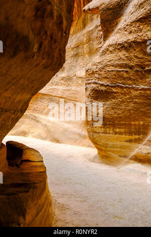 Petra, Madi Mousa, Royaume hachémite de Jordanie Banque D'Images