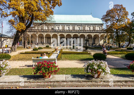 Prague Queen Anne's Summer Palace Summerhouse Belvedere Château de Prague jardin royal, République tchèque Banque D'Images