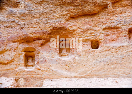 Petra, Wadi Mousa, Royaume hachémite de Jordanie Banque D'Images