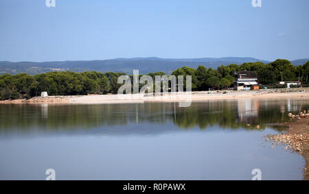 Centre de loisirs du lac de Jouarres Banque D'Images