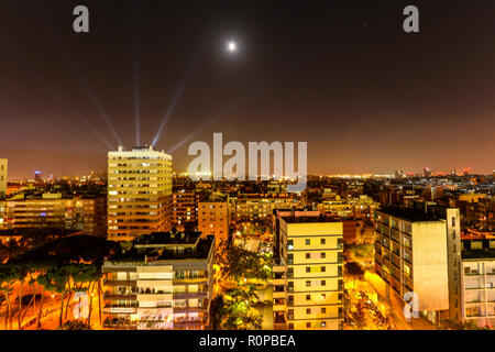 La vue depuis le sommet de la Nou Camp des environs Banque D'Images