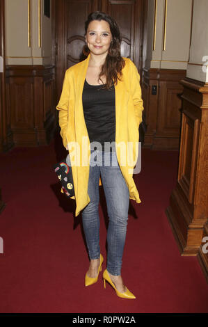 Hambourg, Allemagne. 05Th Nov, 2018. Anika Lehmann bei der Preisverleihung vom Medienpreis 2018 Heldenherz der Stiftung projet Mittagskinder im Rathaus Hamburger, Hambourg, 05.11.2018 | Conditions de crédit dans le monde entier : dpa/Alamy Live News Banque D'Images