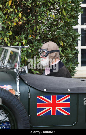 Le Prince Michael de Kent, Concours d'élégance, d'Hampton Court, à Londres. 1er septembre 2018. Banque D'Images