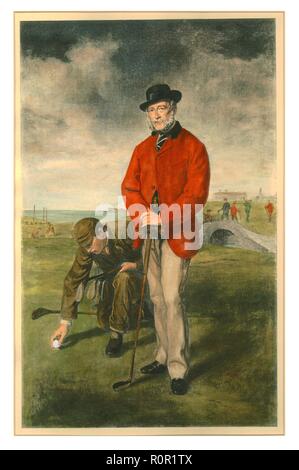 'Le golfeur', 19e siècle. Créateur : Inconnu. Banque D'Images