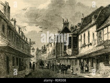 "La menthe, Southwark, en 1825', (c1878). Créateur : Inconnu. Banque D'Images