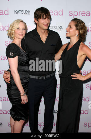 Anne Heche, Ashton Kutcher et Margarita Levieva Propagation - Los Angeles Premiere à l'Arclight Theatre de Los Angeles. - HecheAnn Banque D'Images