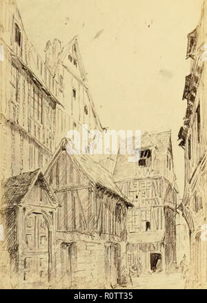 'Photos de croquis par Augustus Welby Pugin N.' (1865) Banque D'Images