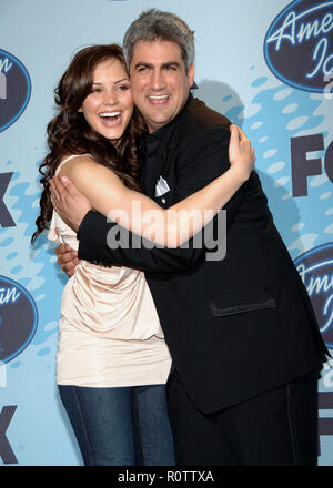 Katharine McGhee et Taylor Hicks arrivant au Kodak Theatre de Los Angeles. Le 24 mai 2006.  HicksTaylor - 01 McPheeKath.JPG01 Hi Banque D'Images