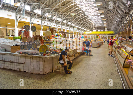Kuznechny, Rynok square Vladimirskaya, salle de marché, Saint Petersburg, Russie Banque D'Images