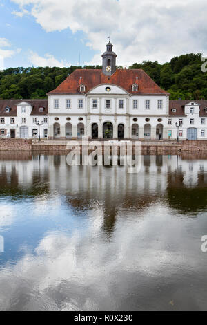 Bad Karlshafen, Haute Vallée de la Weser, Weser Uplands, Thuringe, Hesse, Germany, Europe Banque D'Images