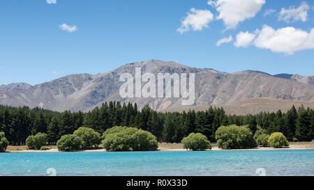 Lake Tekapo, Nouvelle-Zélande Banque D'Images