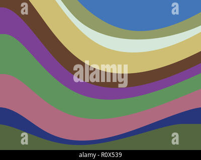 Résumé de la publicité, des lignes multicolores élégant arrière-plan dynamique, Banque D'Images