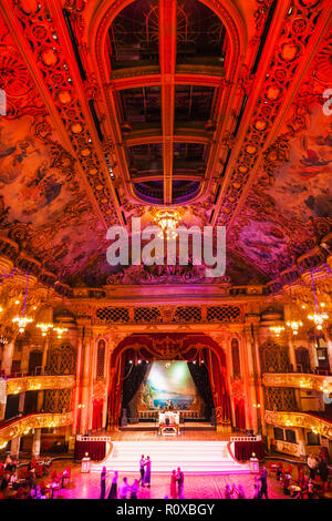 L'Angleterre, Lancanshire, Blackpool, Blackpool Tower Ballroom Banque D'Images