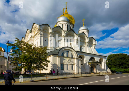 La Cathédrale de l'archange le Kremlin Moscou Moskva-city russe de la capitale de la Russie. Le Kremlin de Moscou Московский Кремль (EN), également connu sous Banque D'Images