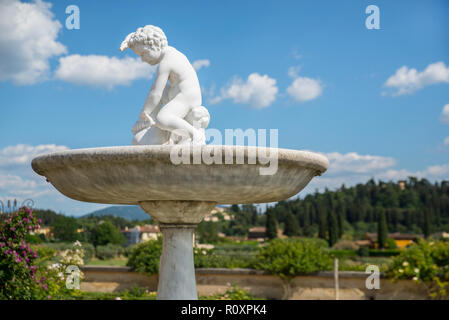 Rose Garden, jardins de Boboli, Florence, Italie Banque D'Images