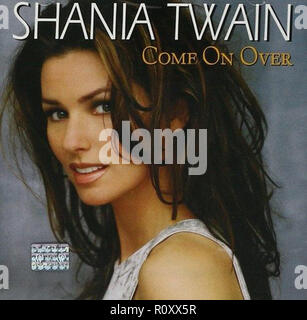 SHANIA TWAIN - VENEZ NOUS VOIR - Vintage album Banque D'Images