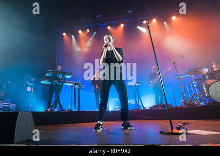 Glasgow, Ecosse, Royaume-Uni. 7 novembre, 2018. Sigrid en concert à l'O2 Academy, Glasgow Grande, au Royaume-Uni. Crédit : Stuart Westwood/Alamy Live News Banque D'Images