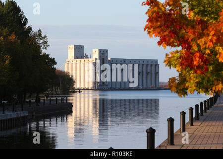 Owen Sound, Ontario Canada - Printemps 2018 - Harbour Banque D'Images