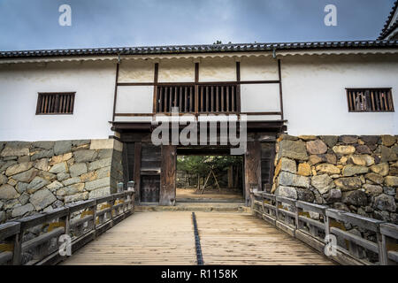 Château Hikone est 1 de 12 châteaux d'origine au Japon - Préfecture de Shiga. Banque D'Images