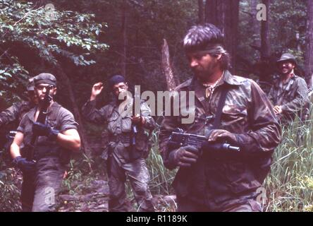 L'École des mercenaires, New York 1985 Banque D'Images