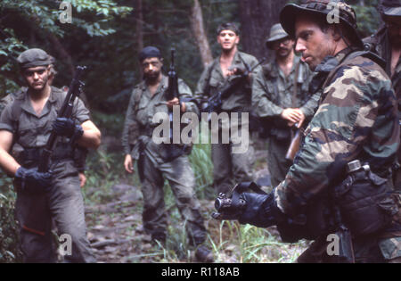 L'École des mercenaires, New York 1985 Banque D'Images