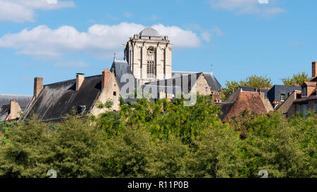 Ville du Mans en France. Banque D'Images