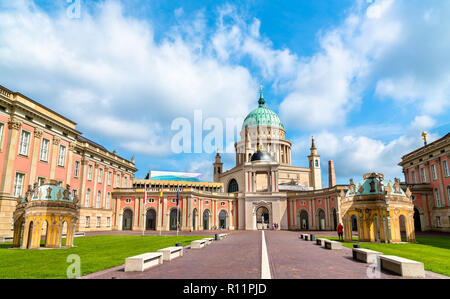 Le Landtag ou le Parlement de Brandebourg à Potsdam, Allemagne Banque D'Images