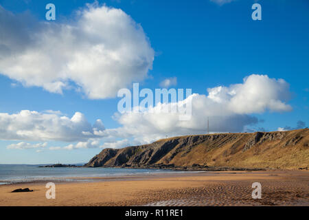 Les falaises de Earlsferry près de Elie dans l'Est de l'Écosse Fife Neuk Banque D'Images